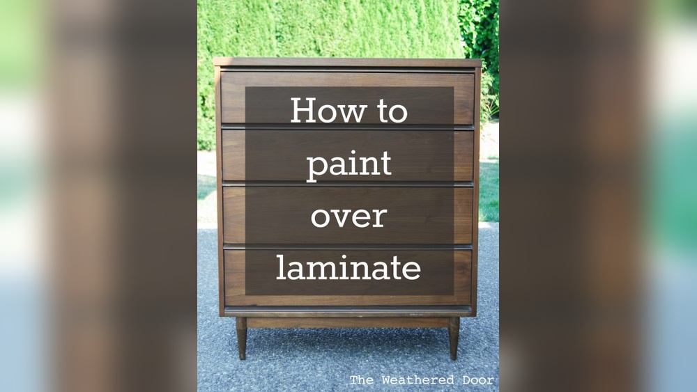 Can You Paint Over Laminate Bedroom Furniture