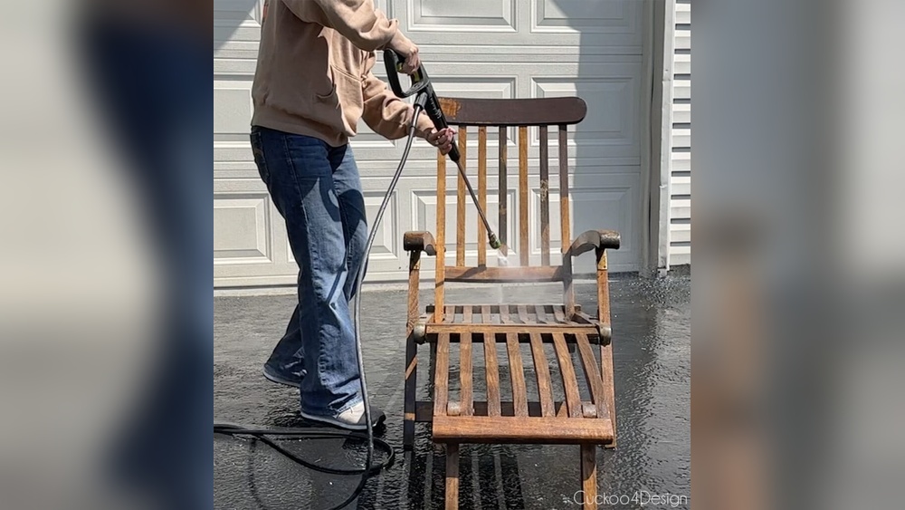 Can You Power Wash Teak Outdoor Furniture