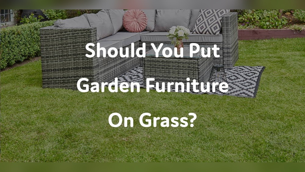 Can You Put Outdoor Furniture on Grass