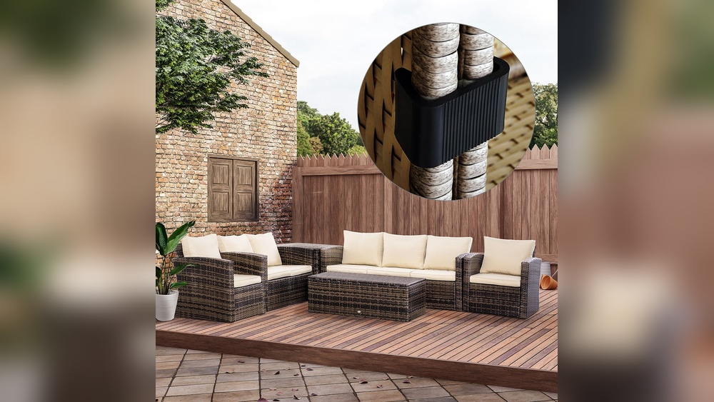 How to Add Clips to Wicker Outdoor Furniture