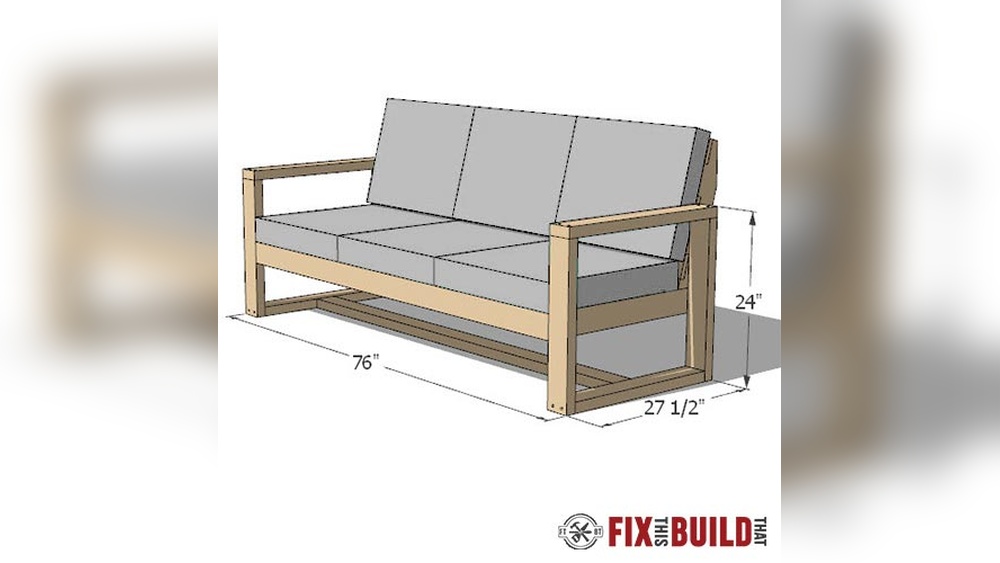 How to Build Outdoor Furniture With 2X4