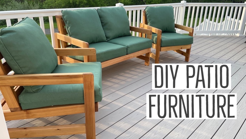 How to Build Wooden Outdoor Patio Furniture