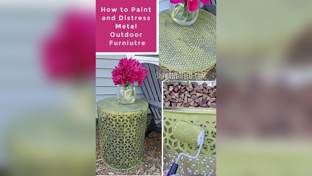 How to Distress Outdoor Metal Furniture