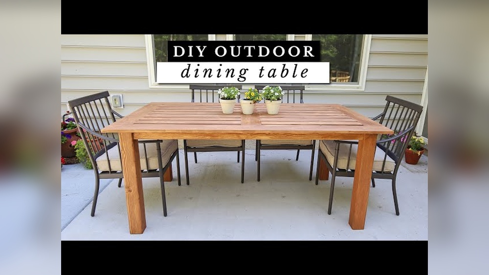 How to Make a Chair Table for Outdoor Furniture