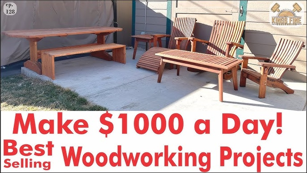 How to Make Money Building Outdoor Furniture