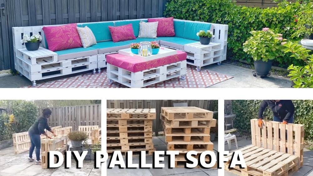 How to Make Outdoor Furniture Made Out of Pallets