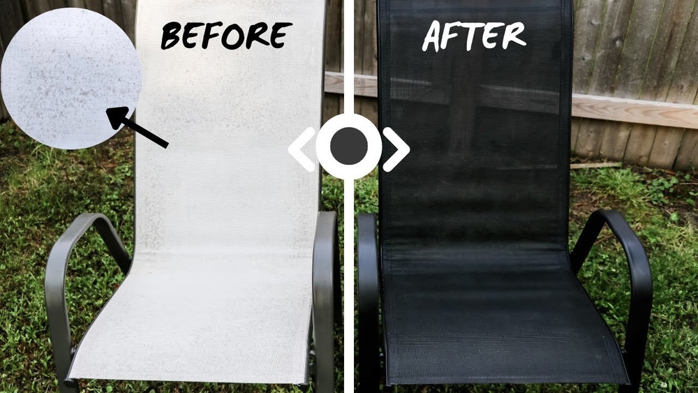 How to Paint Outdoor Sling Furniture