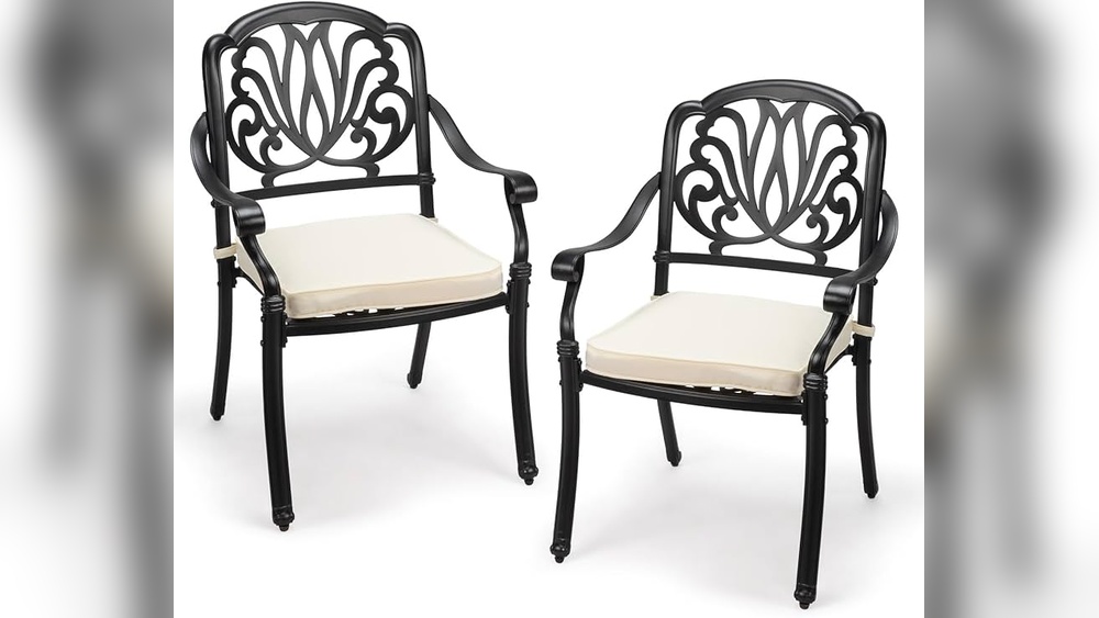 How to Refinish Cast Iron Outdoor Furniture With Seat Cushion