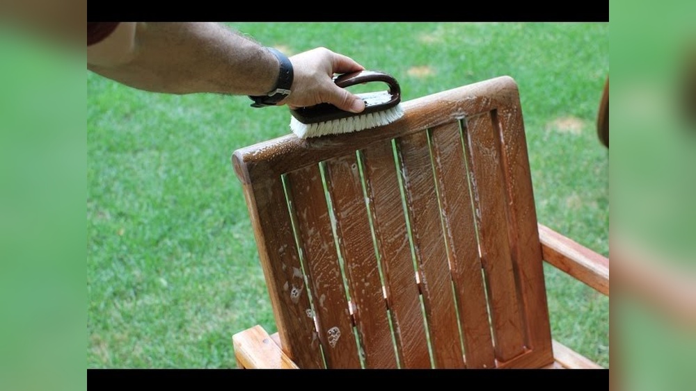 How to Remove Black Stains from Outdoor Wood Furniture