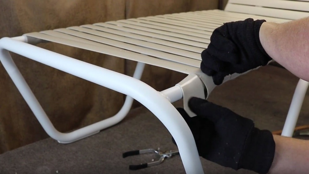 How to Repair Vinyl Stapping on Outdoor Furniture