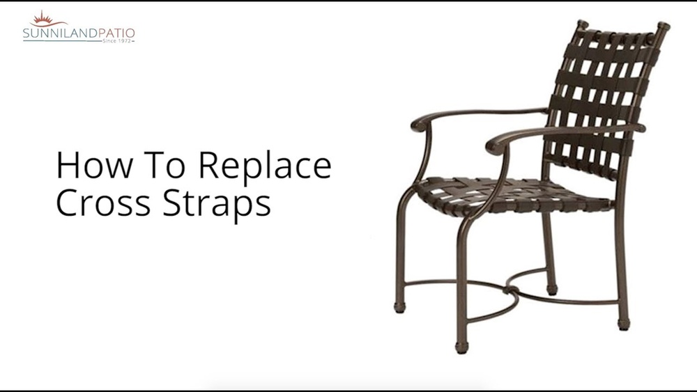How to Replace Outdoor Furniture Straps