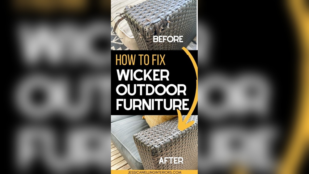 How to Restore Wicker Outdoor Furniture