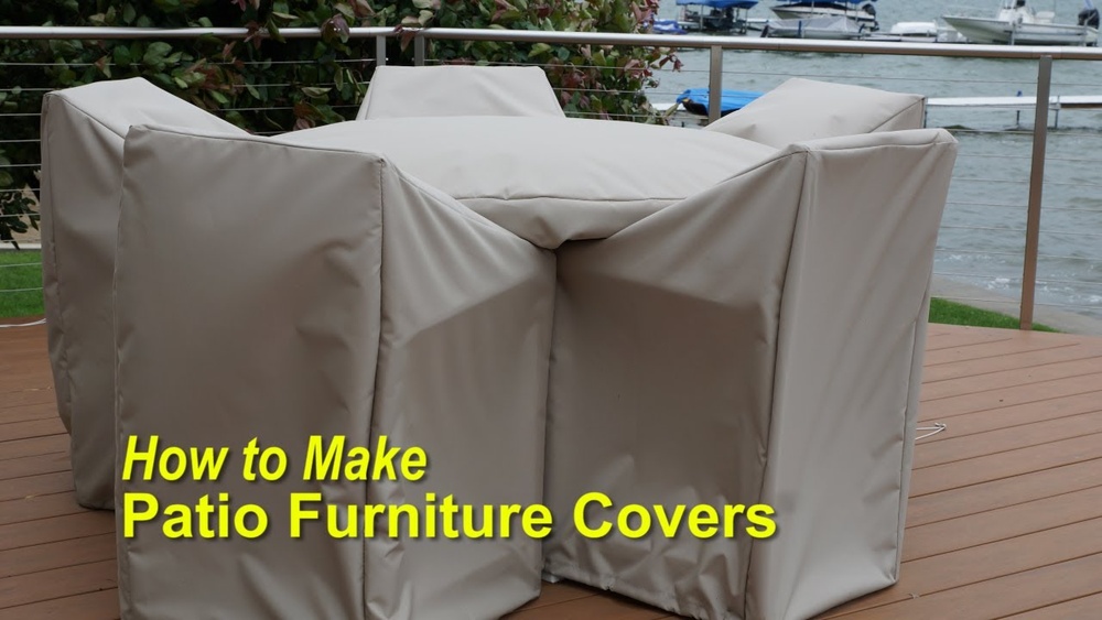 How to Sew Outdoor Furniture Covers