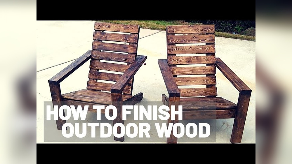 How to Stain And Varnish Outdoor Furniture