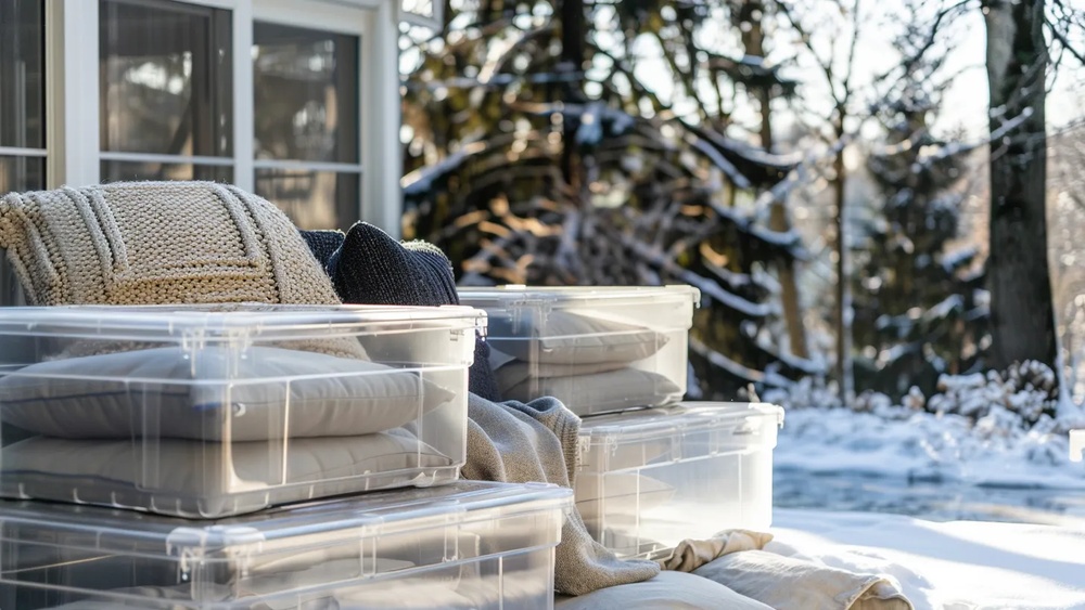 How to Store Outdoor Furniture Cushions Over Winter