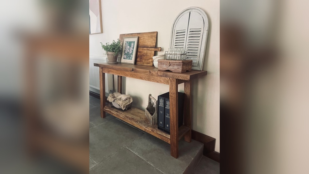 Rustic Oak Hallway Furniture
