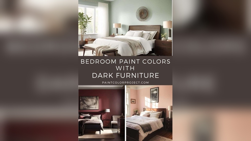 What Color Walls for a Bedroom Goes With Dark Furniture