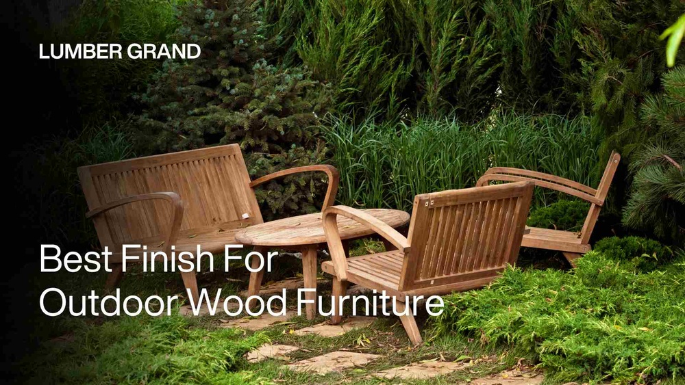 What Finish Do You Use for Outdoor Furniture