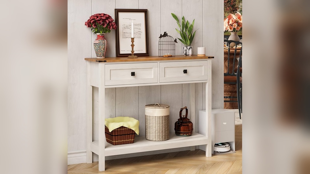 White Wooden Hallway Furniture