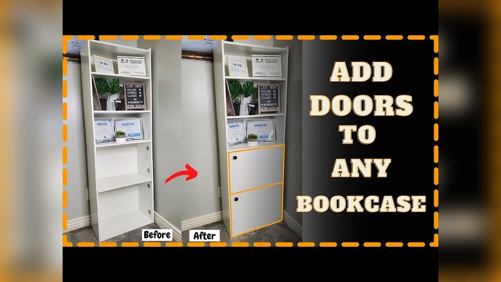 How to Add Doors to Bookshelf