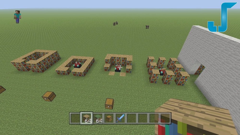 How to Bookshelf Enchantment Table
