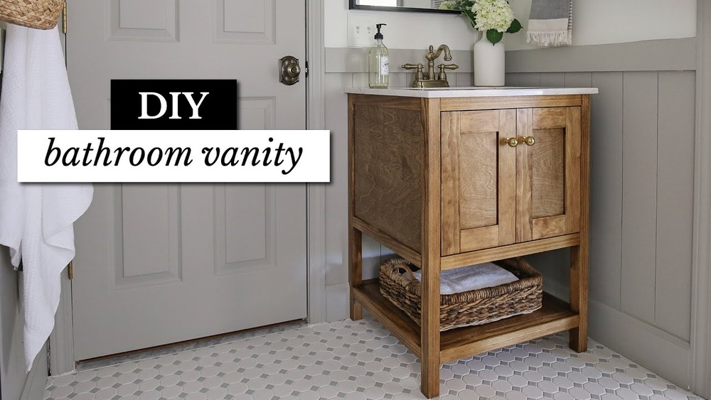 How to Build a Bathroom Vanity Cabinet