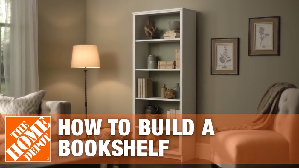 How to Build a Bookshelf Home Depot