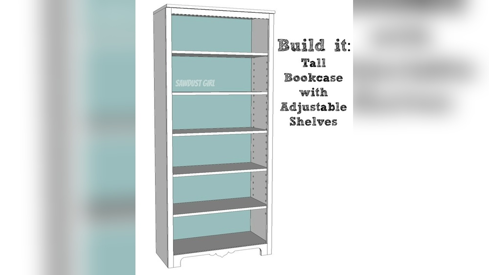 How to Build a Bookshelf With Adjustable Shelves