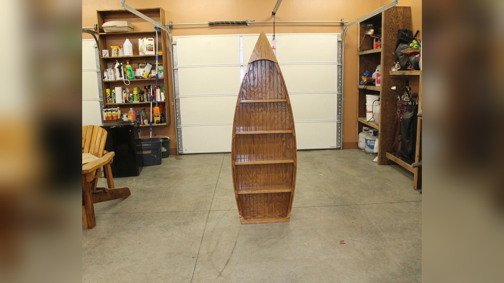 How to Build a Canoe Bookshelf