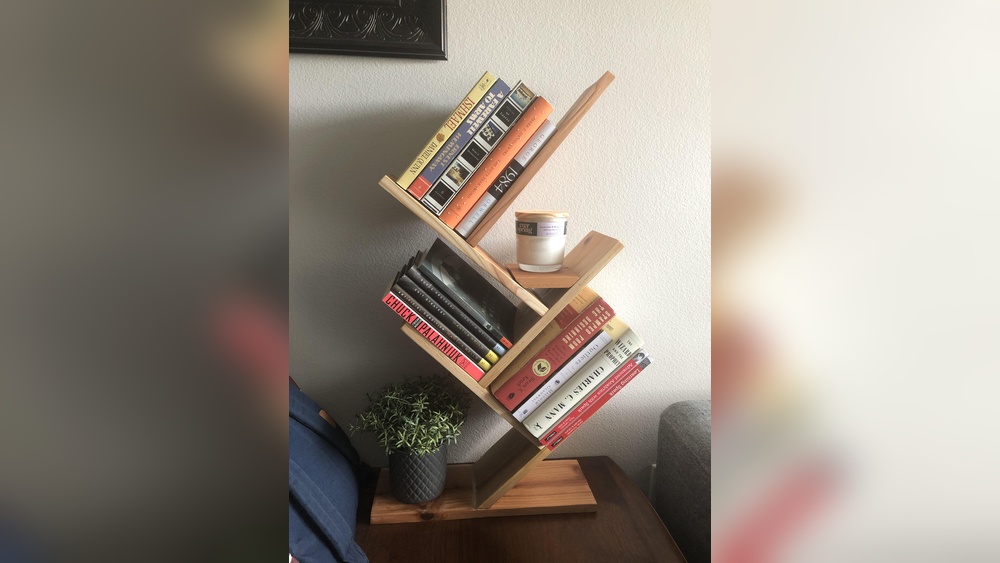 How to Build a Diagonal Bookshelf