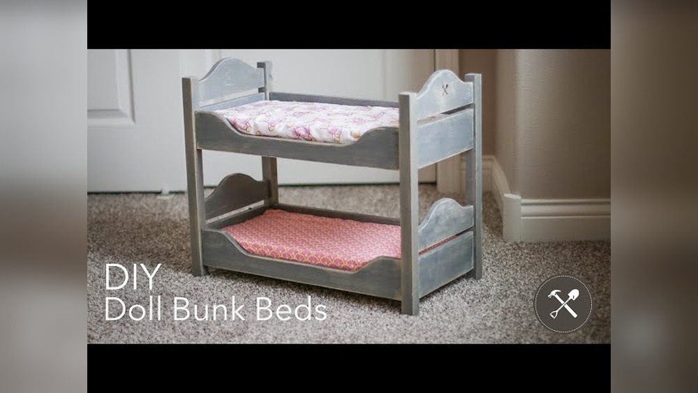How to Build a Doll Bunk Bed