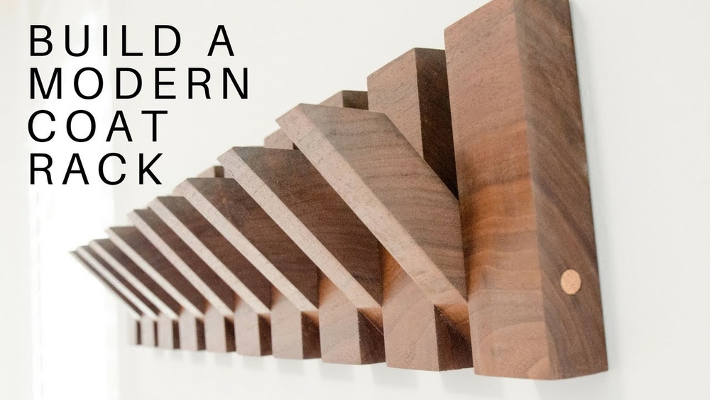 How to Build a Modern Coat Rack