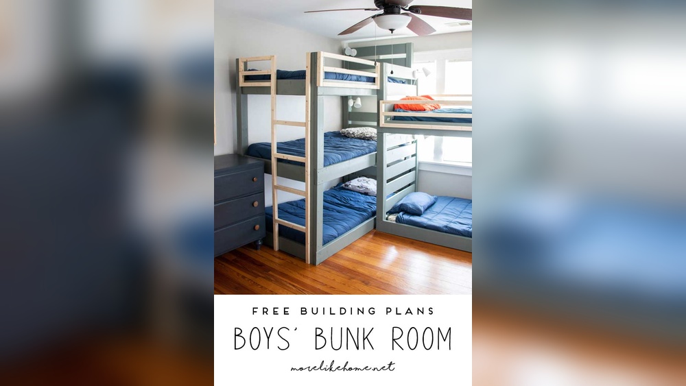 How to Build a Triple Bunk Bed Step by Step