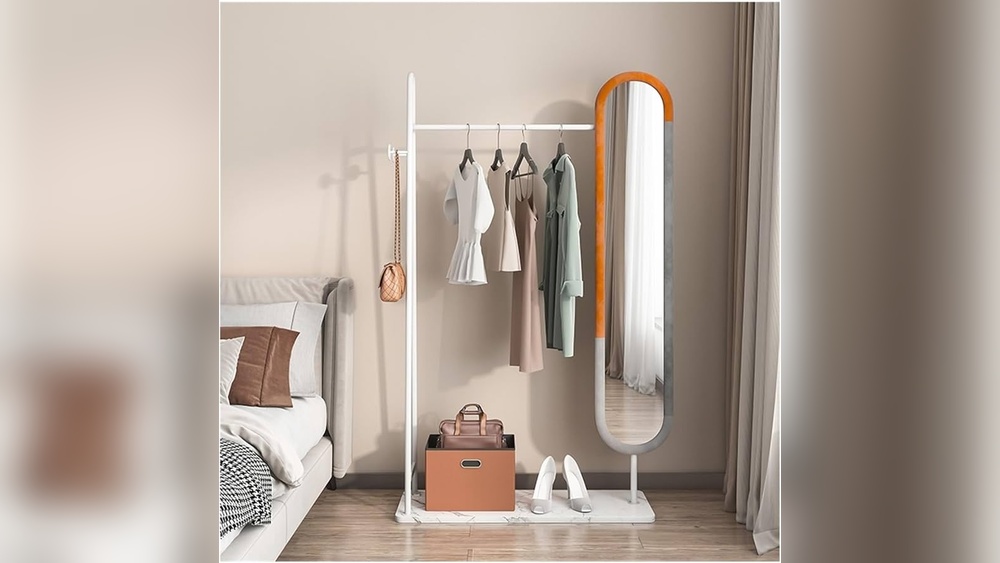 How to Hang a Mirror Coat Rack