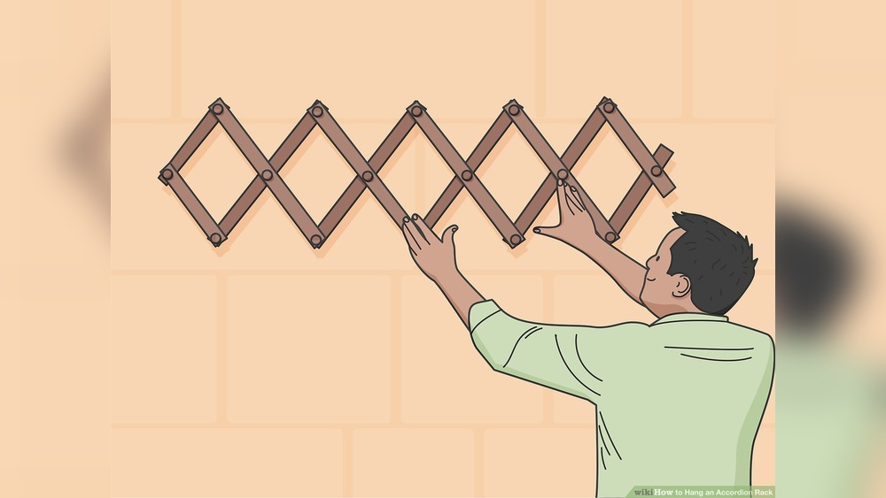 How to Hang an Accordion Coat Rack