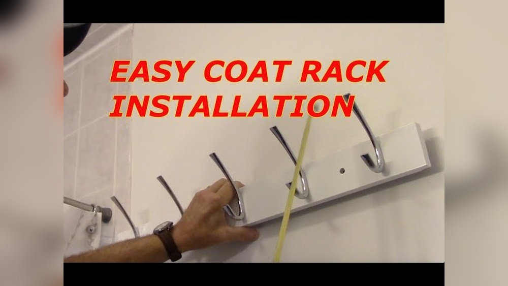 How to Hang Coat Rack on Drywall