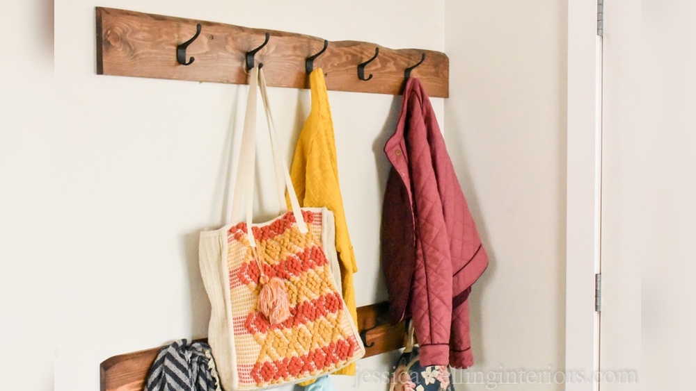 How to Hang Diy Coat Rack