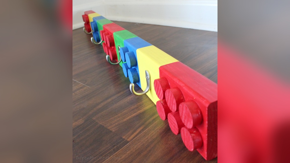 How to Make a Lego Coat Rack