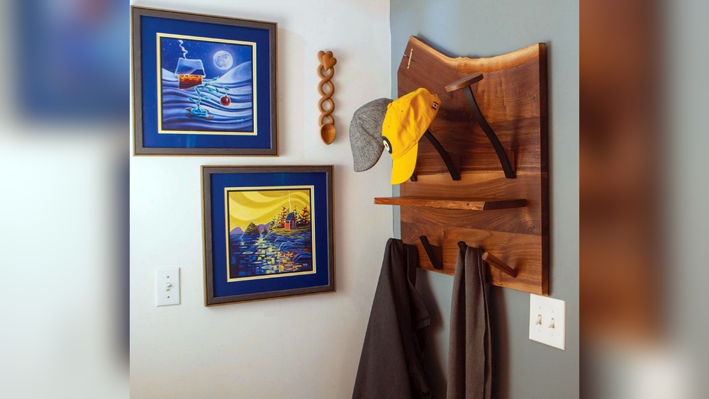 How to Make a Live Edge Coat Rack