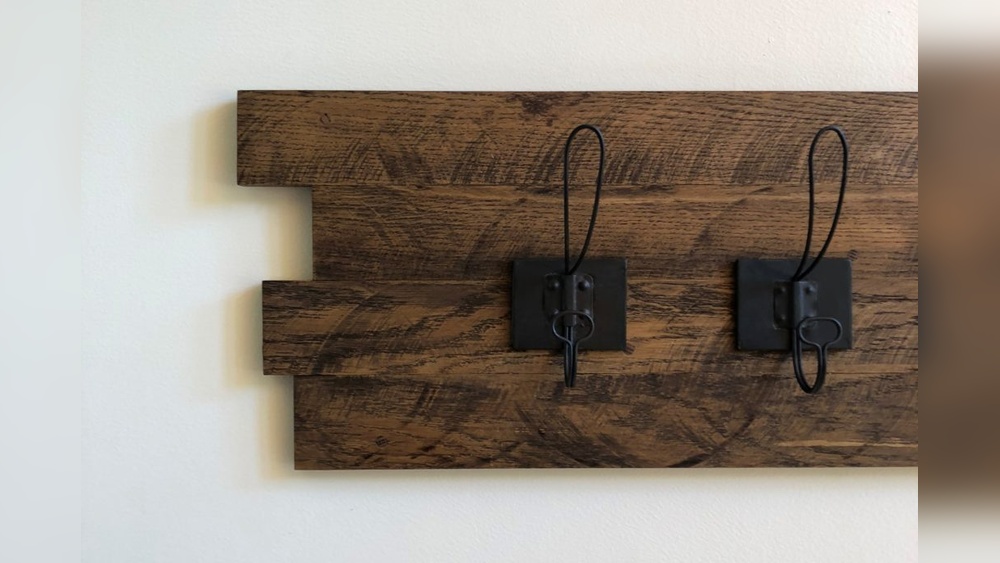 How to Make a Rustic Coat Rack