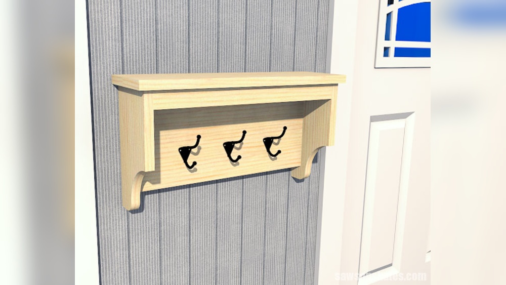 How to Make a Wall Hanging Coat Rack