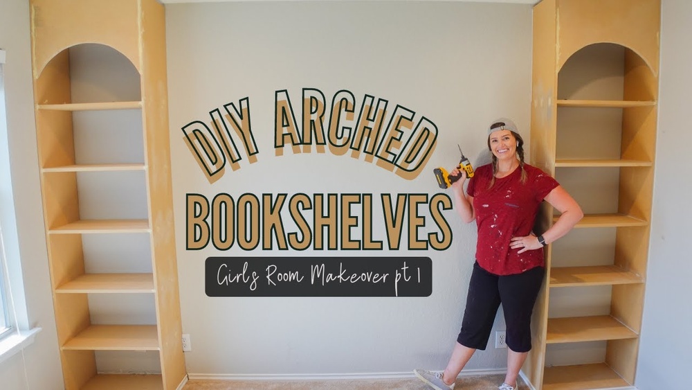 How to Make an Arch Bookshelf