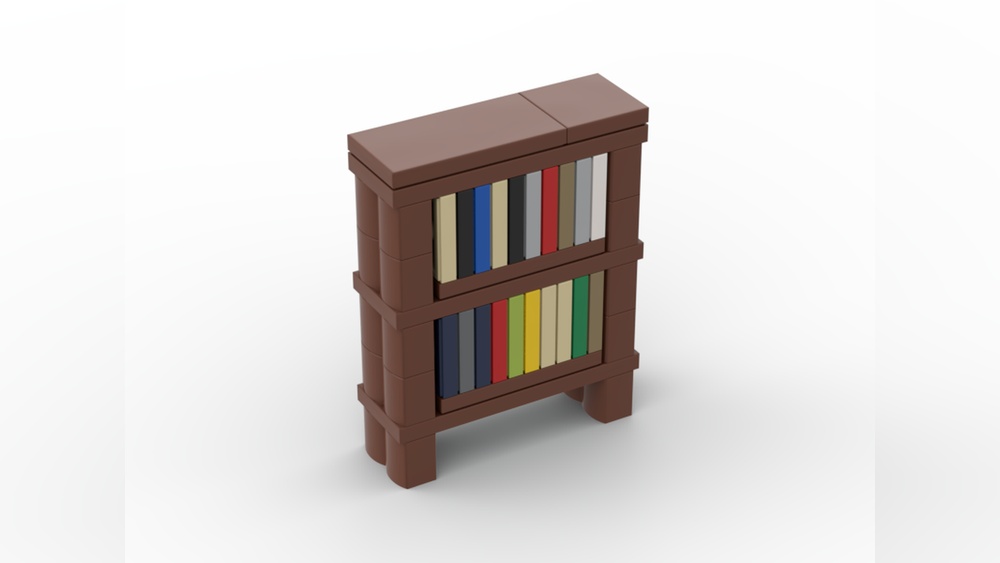 How to Make Lego Bookshelf