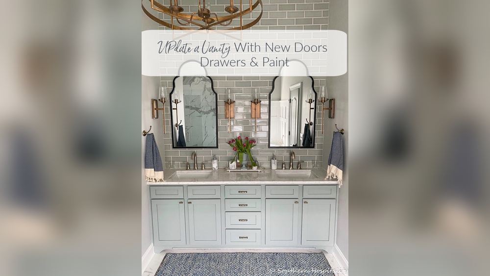 How to Modify Bathroom Vanity Cabinet