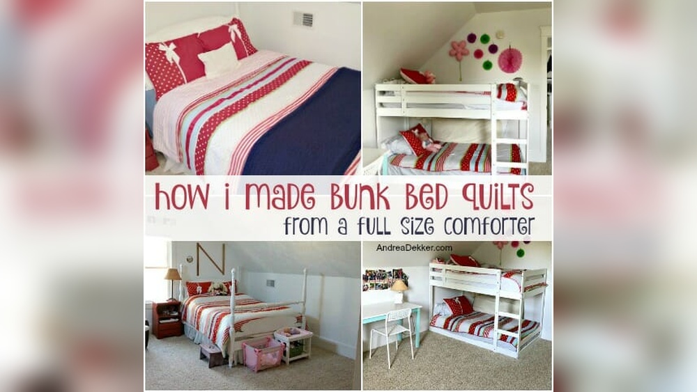 How to Put a Comforter on a Bunk Bed