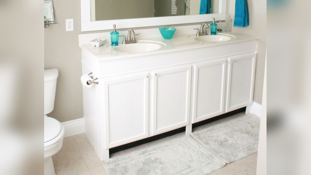 How to Raise a Low Vanity Cabinet
