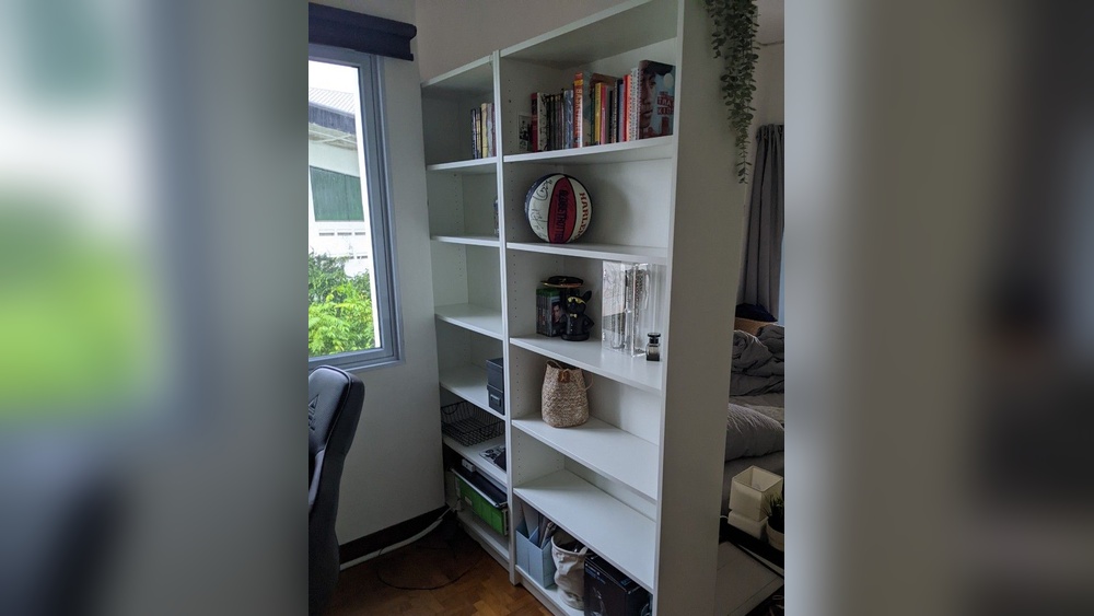 How to Stabilize a Bookshelf Without Backing