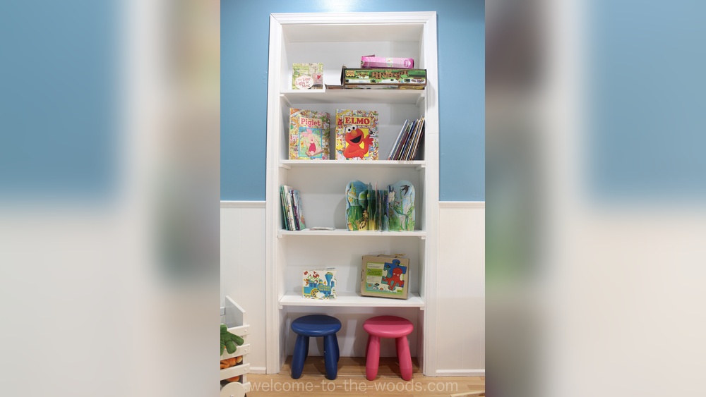 How to Turn a Door into a Bookshelf