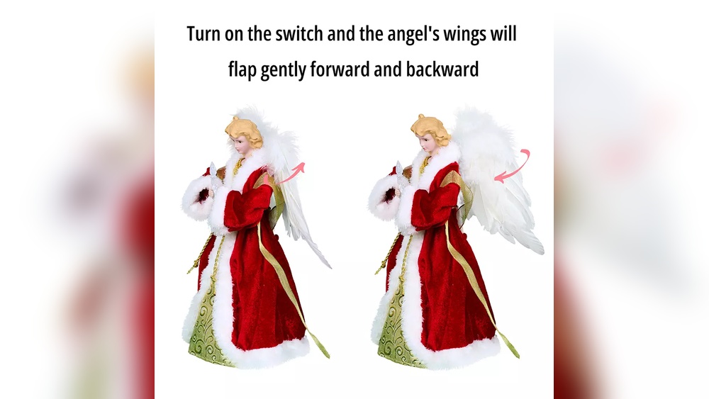 What If an Angel is Turned Backwards on Bookshelf